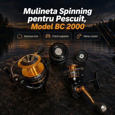 Mulineta Spinning pentru Pescuit, Model BC 2000 – imagine principală promoțională