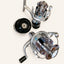 Mulineta Spinning pentru Pescuit, Model EF 1000 – imagine de catalog pe fundal alb cald