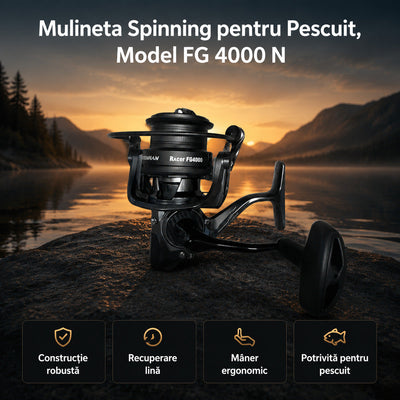 Mulineta Spinning pentru Pescuit, Model FG 4000 N – imagine principală promoțională