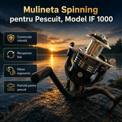 Mulineta Spinning pentru Pescuit, Model IF 1000 – imagine principală promoțională