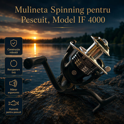 Mulineta Spinning pentru Pescuit, Model IF 4000 – imagine principală promoțională