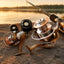 Mulineta Spinning pentru Pescuit, Model SB 1000 – imagine comercială în ambient