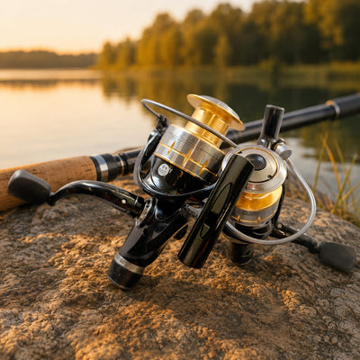 Mulineta Spinning pentru Pescuit, Model SV 3000 – imagine comercială în ambient