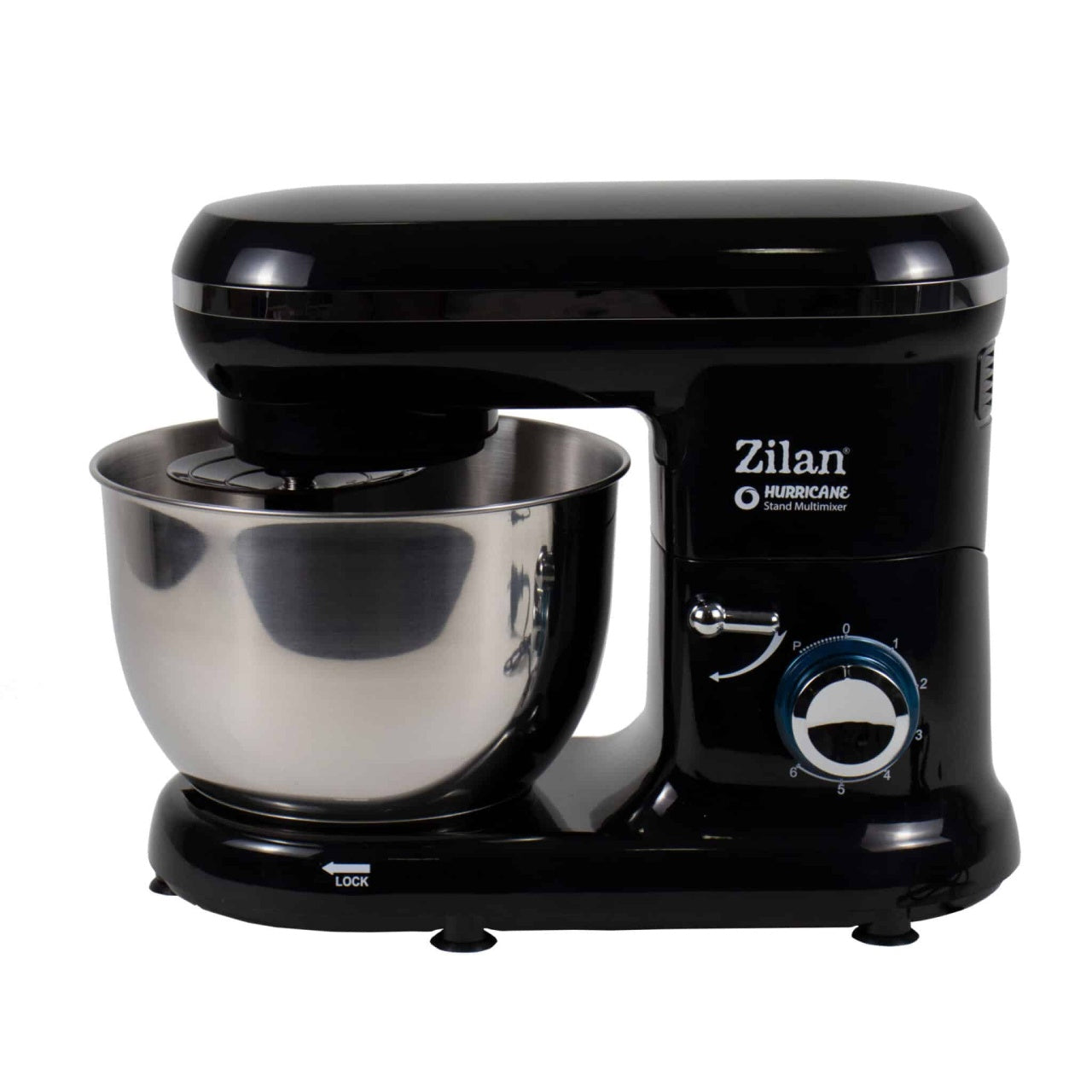 Multi mixer cu actiune planetara, bol inox 4.5L, 1000W, 6 trepte + puls