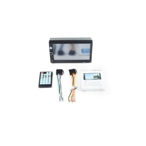 Navigatie Auto FOXMAG24, Display Touchscreen 7 Inch, Telecomanda inclusa, Handsfree, Putere 4 x 60 W, Conectivitate Bluetooth, SD Card, Port USB, Functie camera auto, Design Modern, Negru