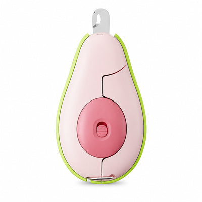 Dispenser Pungi Igienice pentru Câini cu Lanternă LED, Roz / Verde