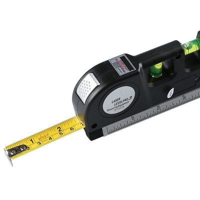 Nivela multifunctionala cu laser FOXMAG24®, boloboc si ruleta