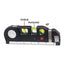 Nivela multifunctionala FOXMAG24 cu laser, boloboc si ruleta, 3 x baterie, negru