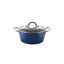 Oala cu capac ceramica si inox, baza inductie, 20 cm, 2.1L