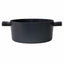 Oala cu capac de sticla, diametru 28 cm, capacitate 5L, negru