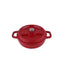 Oala din fier turnat 2.1L, diametru 24cm, inaltime 7cm, compatibila cu toate sursele de caldura