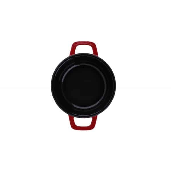 Oala din fier turnat 2.1L, diametru 24cm, inaltime 7cm, compatibila cu toate sursele de caldura