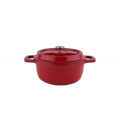 Oala din fier turnat, 2.6L, diametru 22cm, compatibila cu toate sursele de caldura