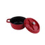 Oala din fier turnat, 2.6L, diametru 22cm, compatibila cu toate sursele de caldura