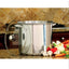 Oala din inox, cu capac din yena, capacitate 6,5L, compatibila cu masina de spalat vase, argintiu
