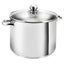 Oala FOXMAG24, din inox, cu capac de yena, diametru 18 cm, capacitate 3,8L