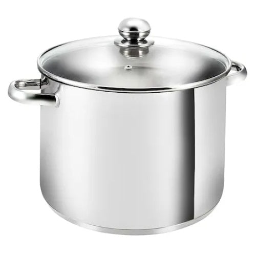 Oala FOXMAG24, din inox, cu capac de yena, diametru 18 cm, capacitate 3,8L