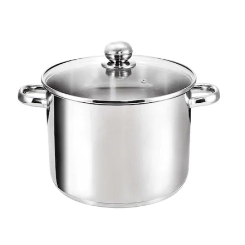 Oala FOXMAG24, din inox, cu capac de yena, diametru 18 cm, capacitate 3,8L