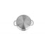 Oala inox cu capac 24 cm, antiaderenta, 4.3 l, compatibila cu inductie