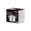 Oala inox cu capac de sticla, 3L, diametru 20cm, compatibila inductie