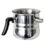 Oala pentru fiert lapte si ciocolata, FOXMAG24, capacitate 1.5 L, Inox, avertizare sonora