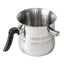 Oala pentru fiert lapte si ciocolata, FOXMAG24, capacitate 1.5 L, Inox, avertizare sonora