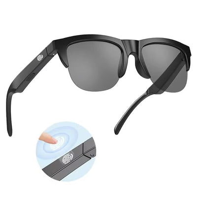 Ochelari de soare Smart, F06, Bluetooth, design universal, rezistenti la apa, microfon