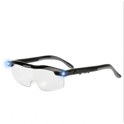 Ochelari reincarcabili cu lupa si Led FOXMAG24® pentru marit 160% Mighty Sight, unisex