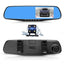 Oglinda Retrovizoare Cu Camera FOXMAG24, Full Hd, Dual, Rezolutie Fhd, Senzor De Miscare, Negru