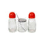 Oliviera 3 piese din plastic, capacitate 0.16 l, culoare rosie