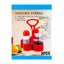 Oliviera 3 piese din plastic, capacitate 0.16 l, culoare rosie