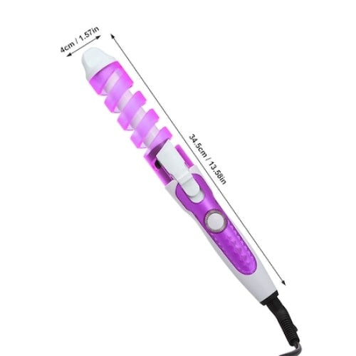 Ondulator ceramic FOXMAG24, pentru bucle, design ergonomic, mov