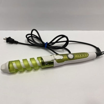 Ondulator ceramic FOXMAG24, pentru bucle, design ergonomic, verde