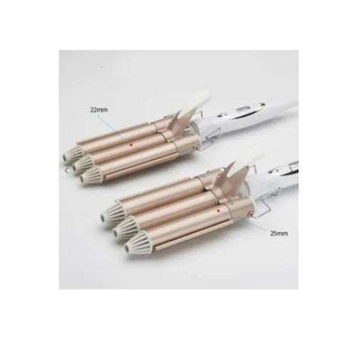Ondulator FOXMAG24 profesional cu 3 elementi ceramice, incalzire 28 secunde