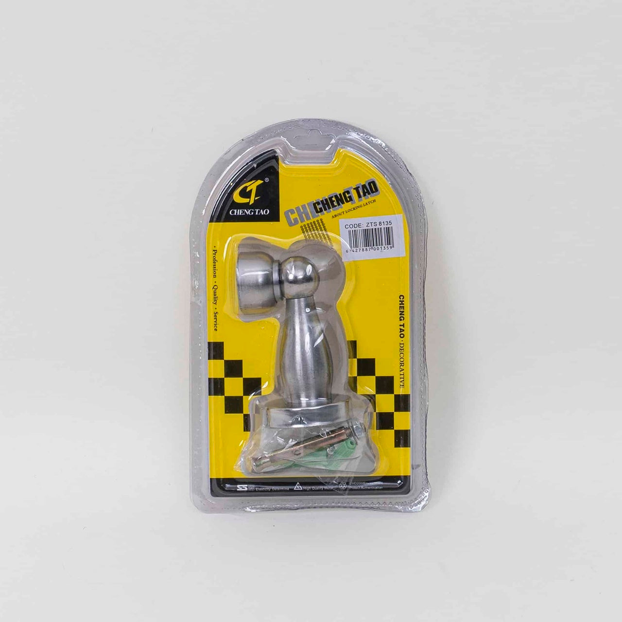 Opritor de usa magnetic din inox, argintiu, rezistent la coroziune