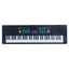 Orga cu 61 de clape, cu 16 tonuri, 4 ritumuri, 6 demo, dimensiuni 500 x 145 x 40 mm, din plastic, negru