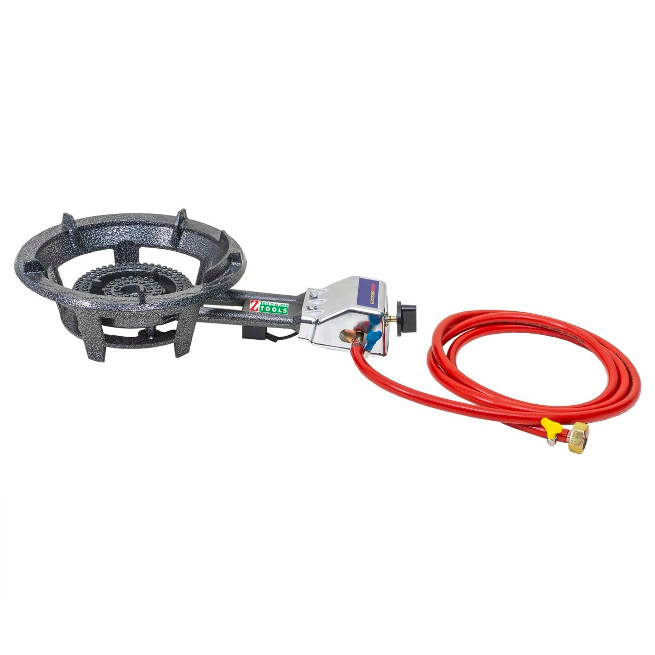 Pachet arzator tip pirostrie cu 2 arzatoare si aprindere automata, plus kit alimentare butelie