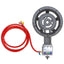 Pachet arzator tip pirostrie cu 2 arzatoare si aprindere automata, plus kit alimentare butelie