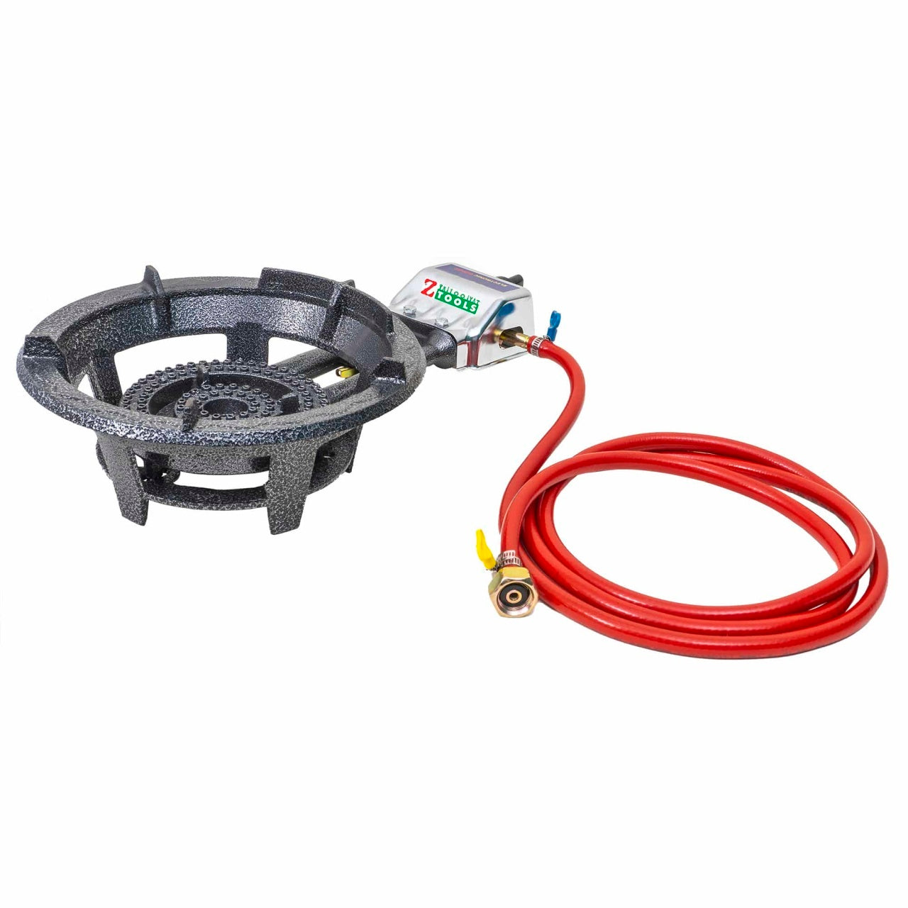 Pachet arzator tip pirostrie cu 2 arzatoare si aprindere automata, plus kit alimentare butelie