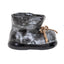 Pachet decor gradina ceramica cu pitic, arici, 2 ciuperci si bocanc pentru flori