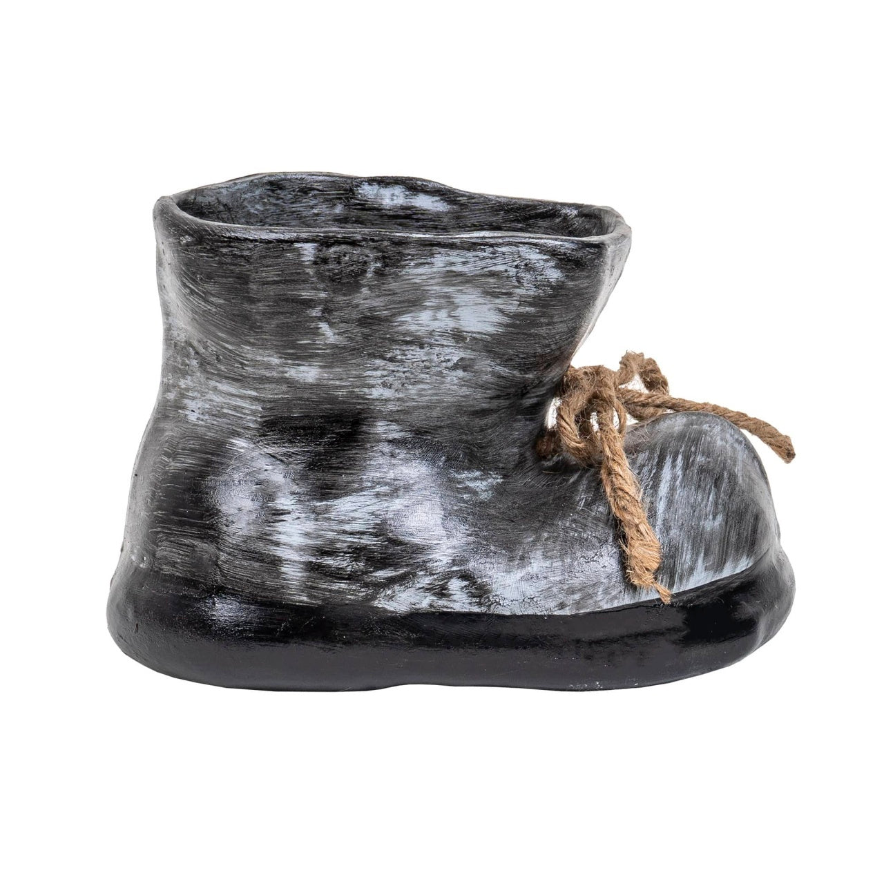 Pachet decor gradina ceramica cu pitic, arici, 2 ciuperci si bocanc pentru flori