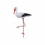 Pachet decor gradina din plastic - flamingo, lebada si barza, dimensiuni variate