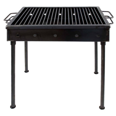 Pachet gratar metalic 50x35cm cu perie sarma si set 3 accesorii gratar