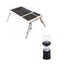 Pachet Masa Laptop GAIA, Multifunctionala, E-Table Cu suport Usb + felinar Camping, GAIA