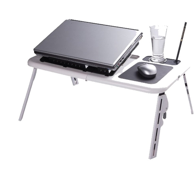 Pachet Masa Laptop GAIA, Multifunctionala, E-Table Cu suport Usb + felinar Camping, GAIA