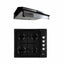 Pachet plita incorporabila gaz 4 arzatoare 50x60 cm si hota inox 2 motoare 190W