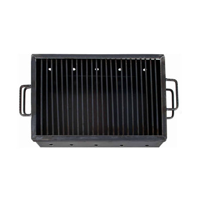 Pachet promo: gratar metalic 50x35 cm cu lampa gaz si 2 butelii 227 gr