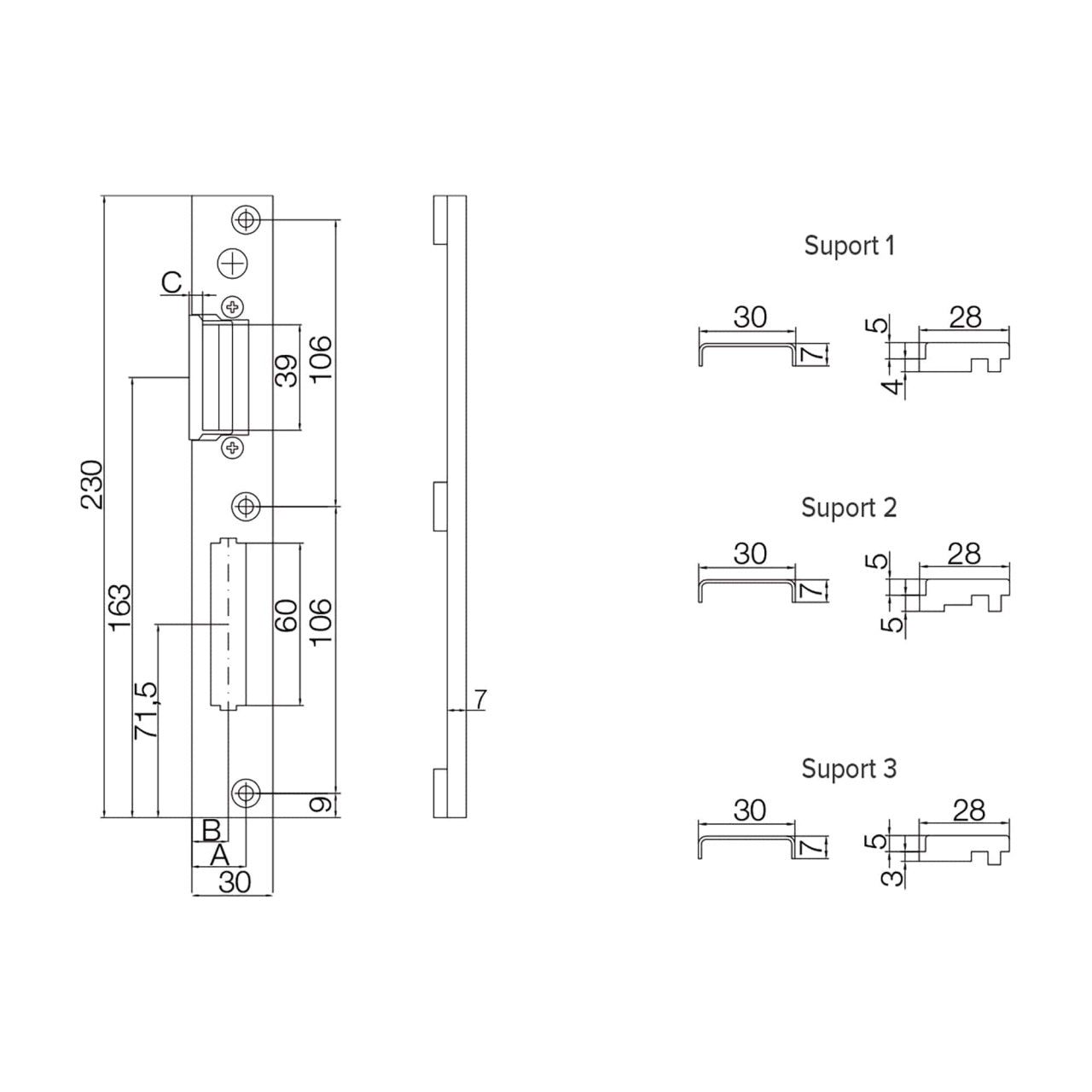 Pachet PVC FER SX Alb 35-507 - kit complet pentru instalatii PVC