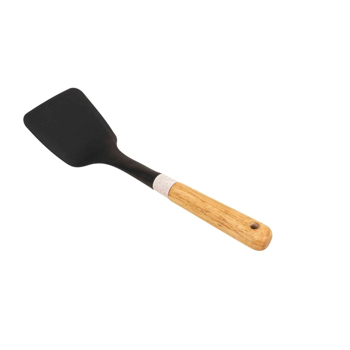Paleta din plastic cu maner maro, lungime 33 cm, model CY-12-1