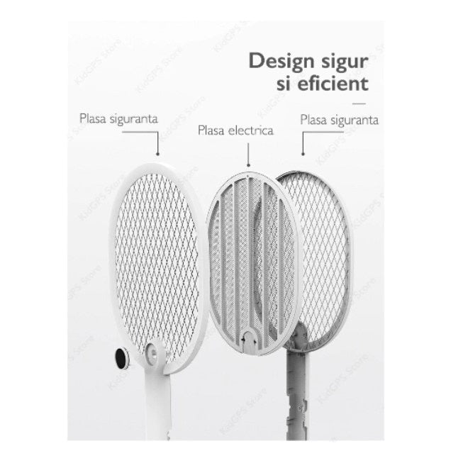 Paleta electrica anti-insecte FOXMAG24, 3W, ALBA